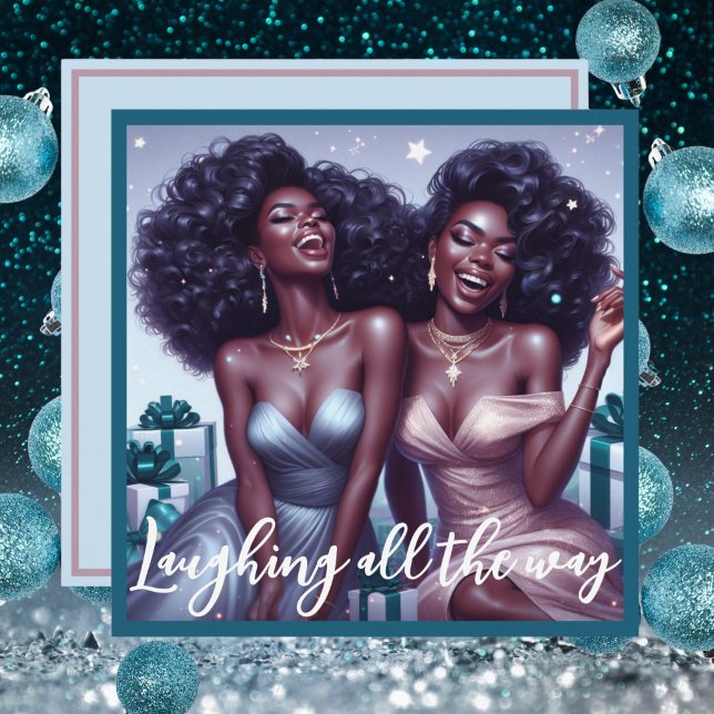 Glamorous African American BFFs Diva Christmas (Criador carregado)