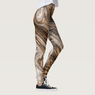 glamour 005 cores castanhas líquidas leggings