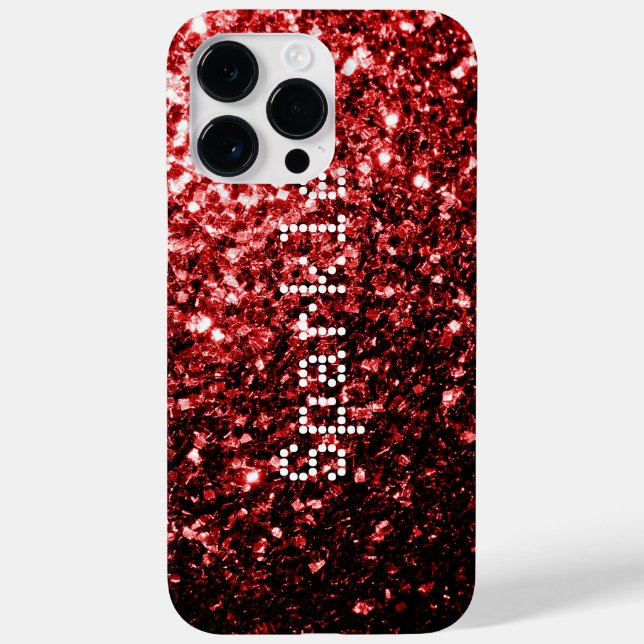 Glamour Vermelho Brilho Personalize (Verso)