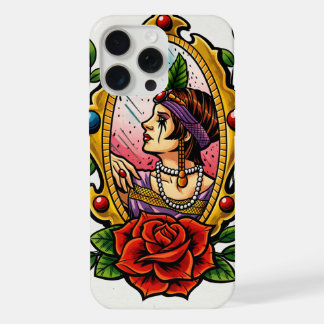 Glamour Vintage – Mulher dos Anos 1920 em Moldura