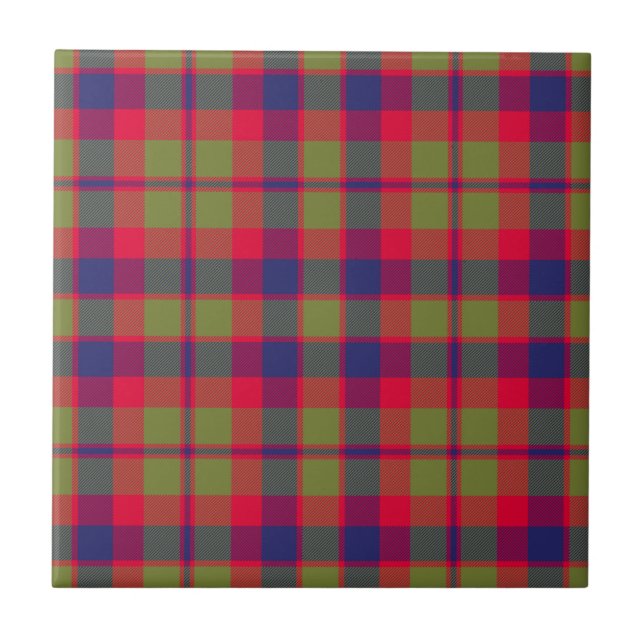 Glasgow Clan caçando Xadrez de Tartan (Frente)