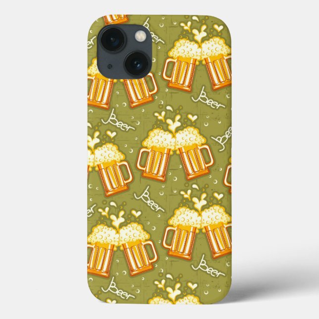 Glasses Of Beer Pattern (Verso)