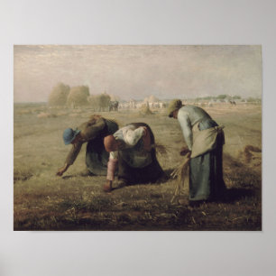 Gleaners by Millet - Poster