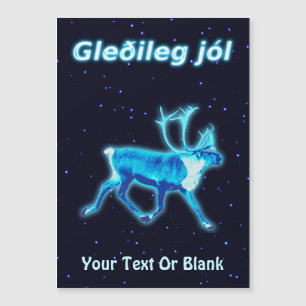 Gleðileg Jól - Azul das Caraíbas (Reindeer)