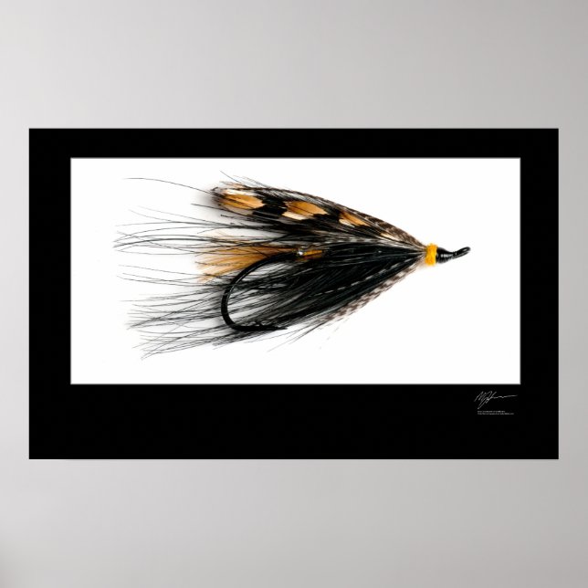 Glen Grant Salmon Fly Poster (Frente)
