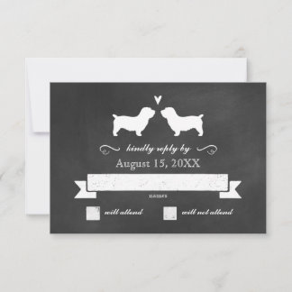 Glen of Imaal Terriers Wedding Reply RSVP