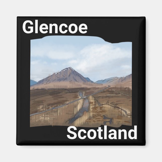 Glencoe, imã na Escócia (Frente)