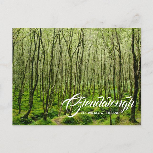 Glendalough, County Wicklow, Irlanda Cartão postal (Frente)