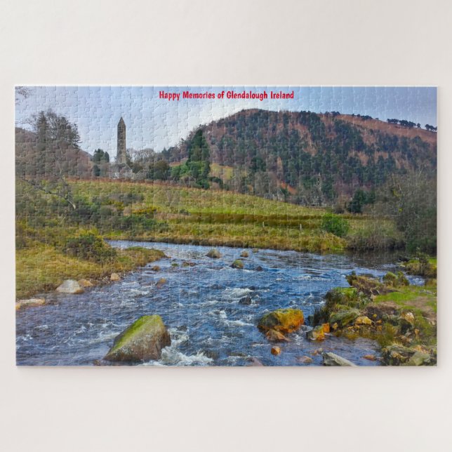 Glendalough Irlanda. Quebra-cabeça (Horizontal)