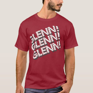 GLENN! camisa da era da PÁGINA x3