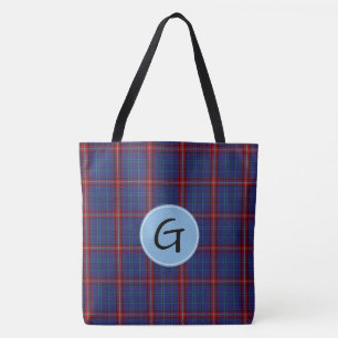 Glenn Tartan Xadrez Tote Bag