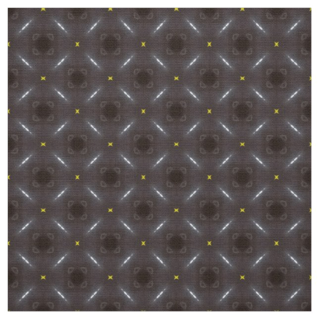 Glitch2 Pontos pretos estrelas amarelas tecido pad (Modelo)