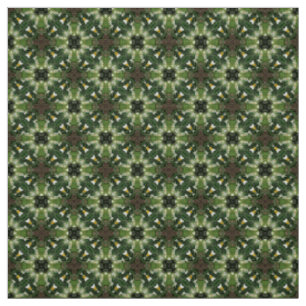 Glitch2 tecido de padrão de Fumaça Verde Castanho