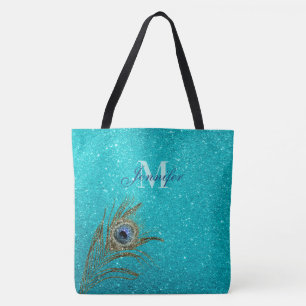 Glitter Azul-Teal com Bolsa de Pancete