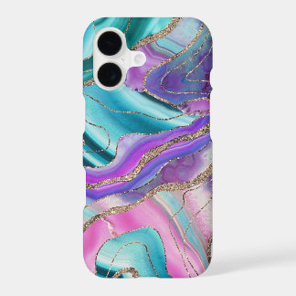 Glitter de Agate de Sereia do Unicórnio #1 #marble