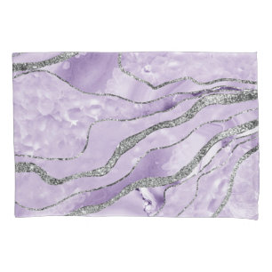 Glitter de Prata de Agato de lavanda nº 1
