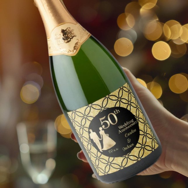 Glitter do 50º aniversário do casamento do Casal D (Criador carregado)