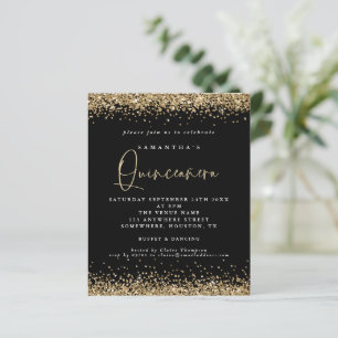 Glitter Dourado do orçamento, Quinceañera 15, Part