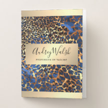 Glitter Dourado Luxo Pele de Animal Leopardo Maqui