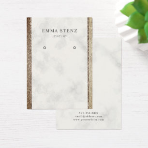 Glitter Dourado mármore branco ・ Visor