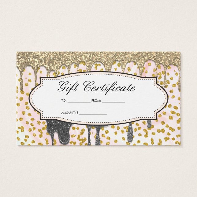 Glitter Dripe | Glamor | Beleza (Verso)