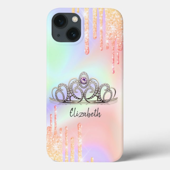 Glitter Girly Drives Ombre Tiara Holographic (Verso)