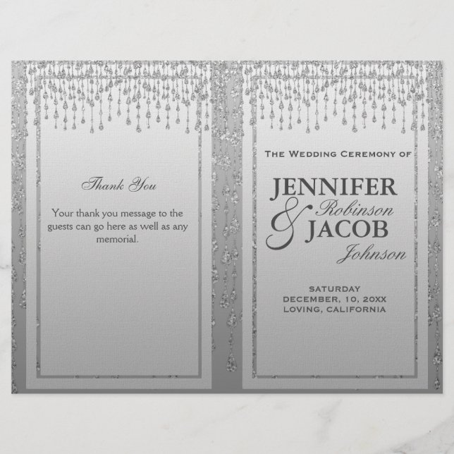 Glitter prateado (Frente)