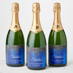 Glitter Preto Coloca aniversário de 21 anos de Gre