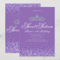 Glitter Puro Perfeito, 16 Convites Doce