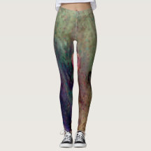Glitter Slime Leggings