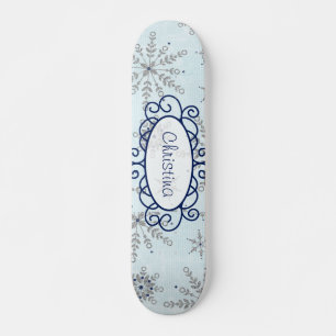 Glitter Snowflakes, antigo skate escolar
