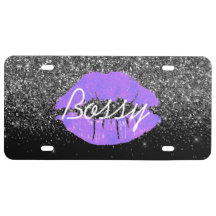 Glitter Universe Girl Lábios Roxo