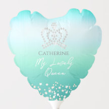 Glittering Crown Aqua