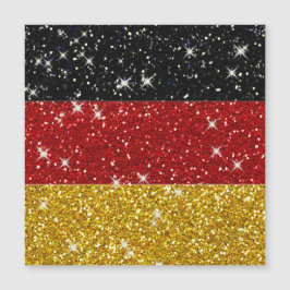 Glitters Germany Flag com Sparkles