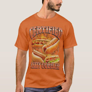 Glizzy r Camiseta engraçada de cachorro-quente Mem