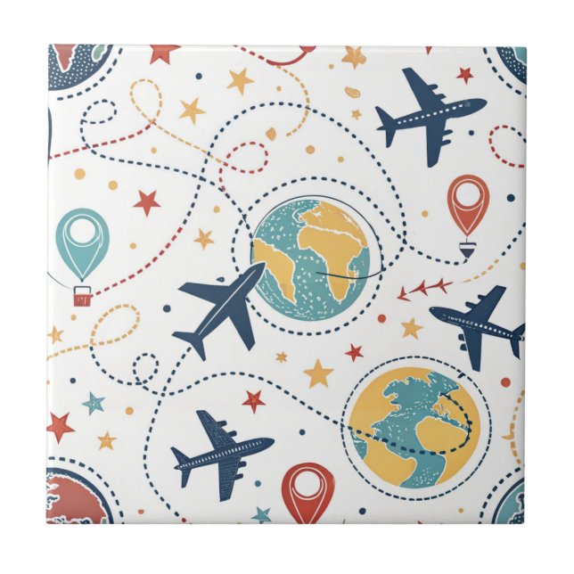 Global Travel Aviation Pattern (1) (Frente)