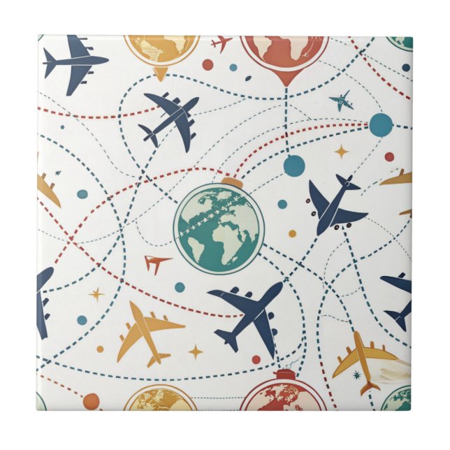 Global Travel Aviation Pattern (2) (Frente)