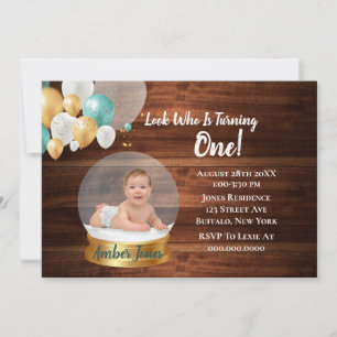 Globe De Neve Adicionar Foto 1rua. Festa de aniver