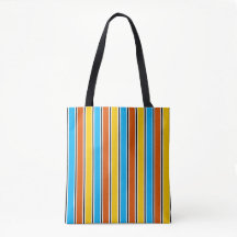 Globe Stripe Classic em toda a bolsa laranja atrás