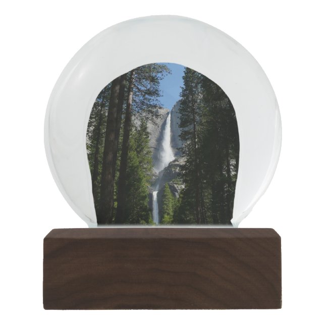 Globo De Neve Fotografia de Yosemite Falls and Woods Landscape (Frente)