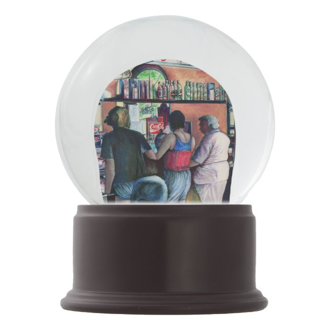 Globo De Neve Golf Bufe, Budapeste (Frente)