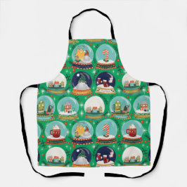 Globo de neve natalícia//Gnome//Gingercake House//