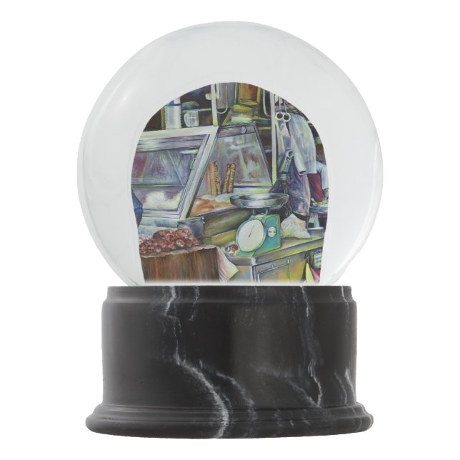 Globo De Neve Onde está o Curry Cabeça de Peixe?Singapura (Frente)