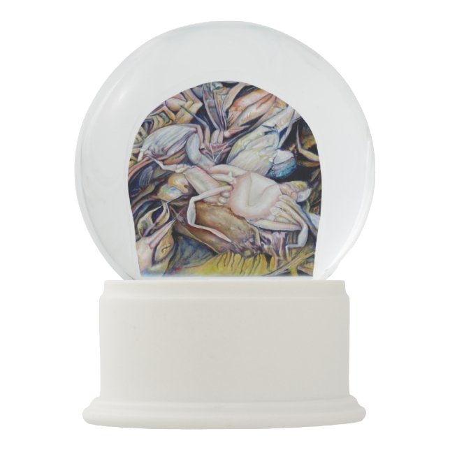 Globo De Neve Pense fora da caixa (Verso)