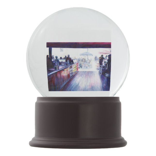 Globo De Neve Ruby's, Coney Island, Nova York (Frente)