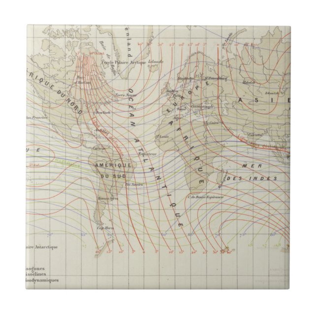 Globo Terrestre de Le Magnetisme du (Frente)