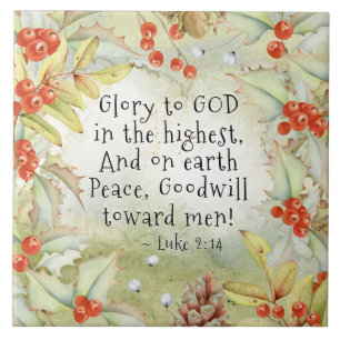 Glória 14 ao deus no mais alto, Natal de Luke 2