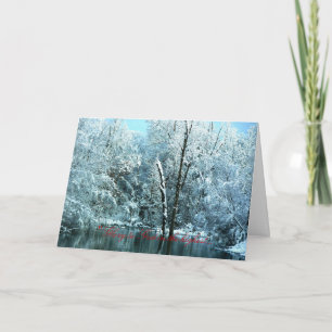 Glória ao deus no cartão de Natal o mais alto