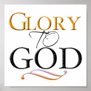 Glória ao poster do deus