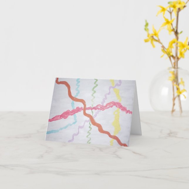 Glória do cartão de saudação do Senhor dobrado (Flor Amarela)